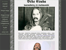 Tablet Screenshot of bekecsaba.hu